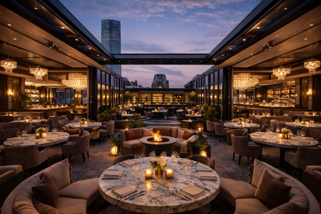 FÜRST gewinnt Greco für Premium-Rooftop-Restaurant